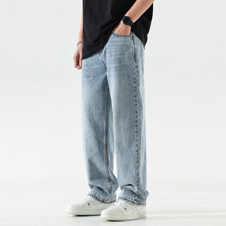 Luca Relaxed Cotton Jeans