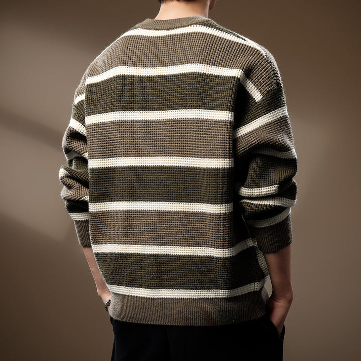 Amadeo Waffle-Knit Sweater