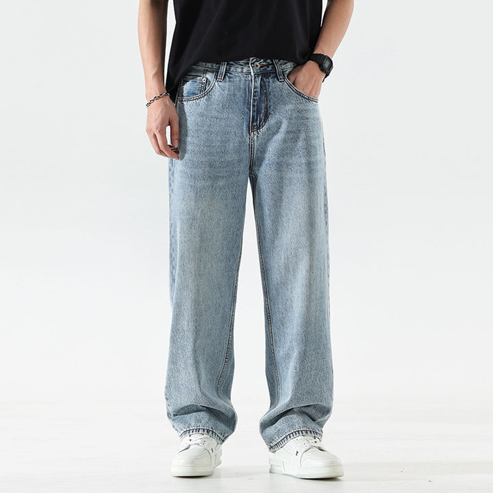 Luca Relaxed Cotton Jeans