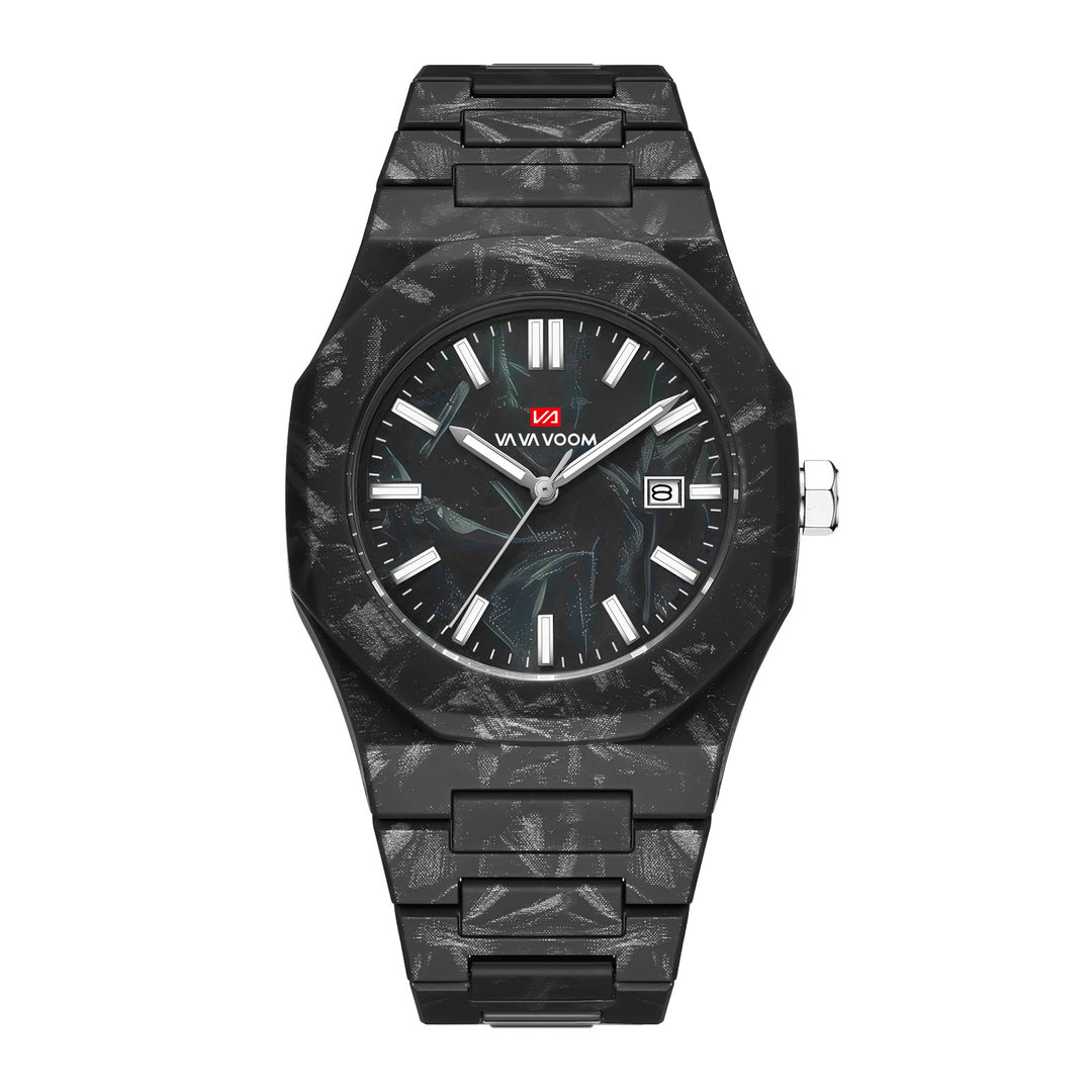 Marceau Marble Dial Watch