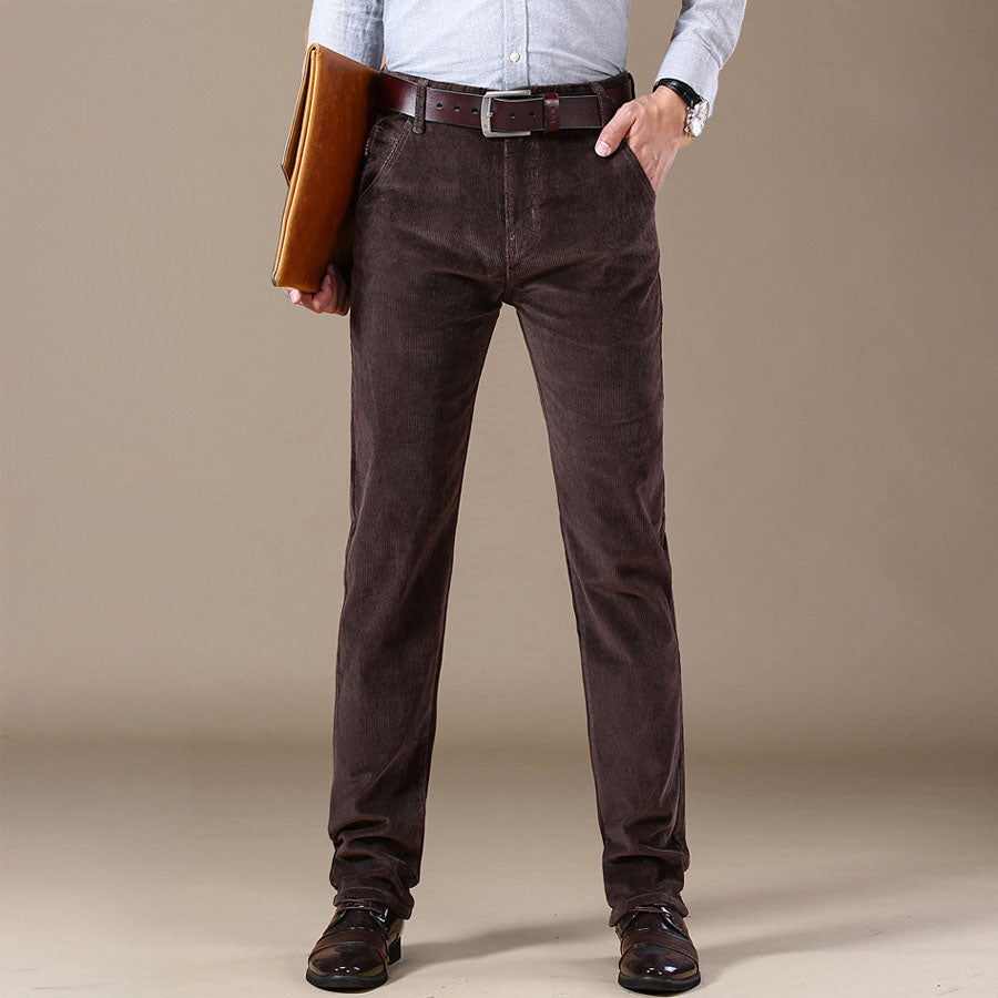 Enrico Corduroy Tailored Pants