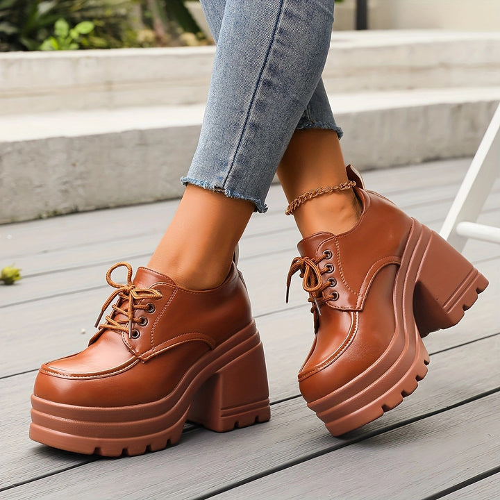 Valeria Platform Heel Boots