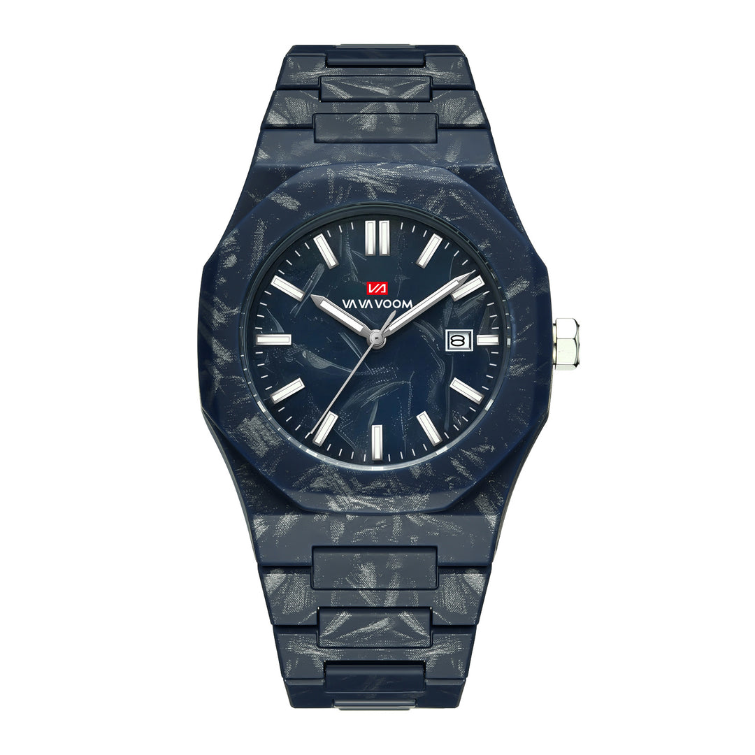 Marceau Marble Dial Watch
