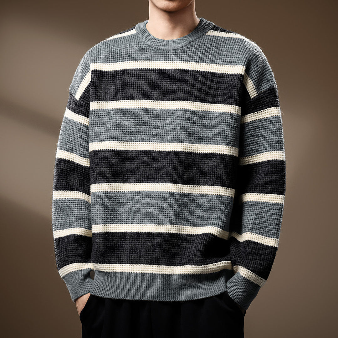 Amadeo Waffle-Knit Sweater