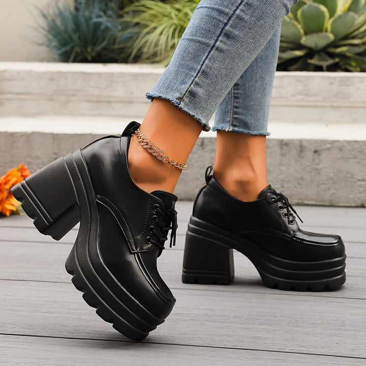 Valeria Platform Heel Boots