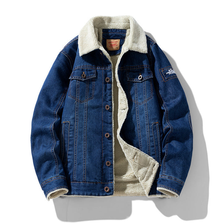 Maurizio Sherpa-Lined Denim Jacket