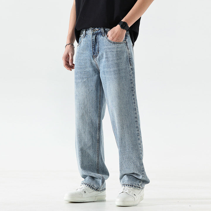 Luca Relaxed Cotton Jeans