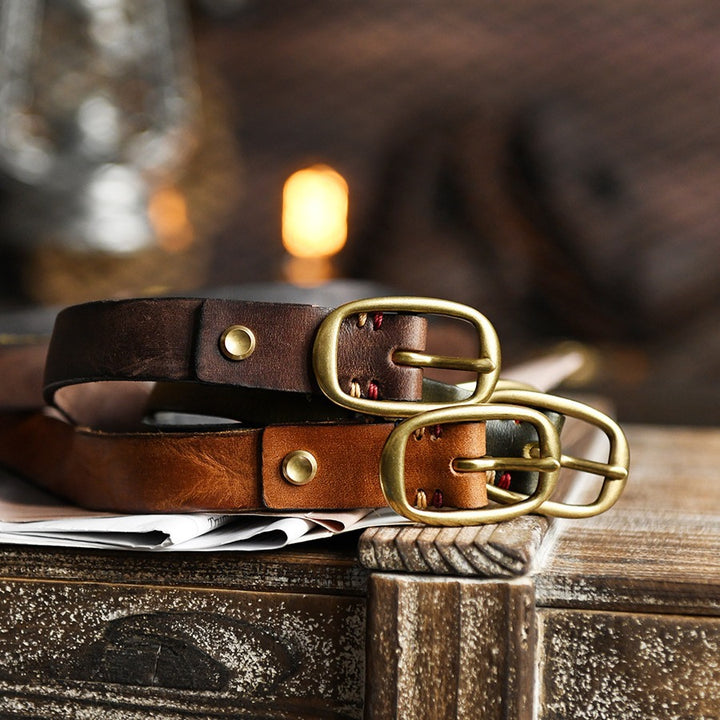 CLAIRE GENUINE LEATHER BELT