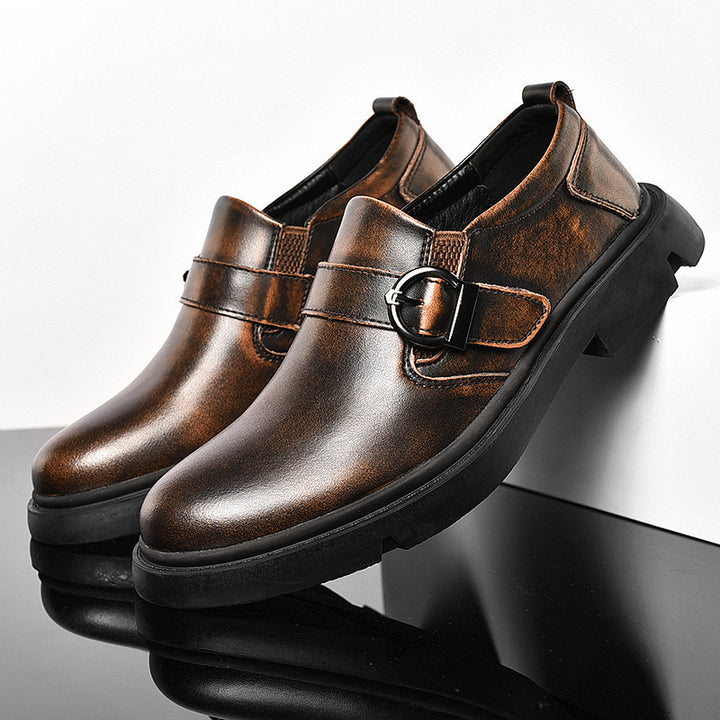 Vittorio Genuine Leather Monk Shoes