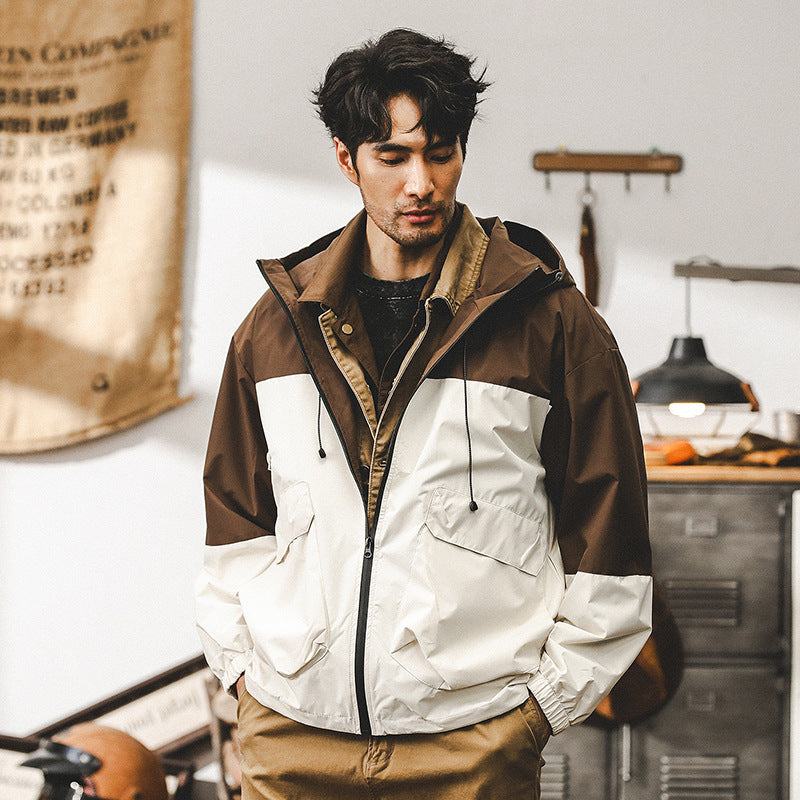 Rafael Colorblock Utility Jacket