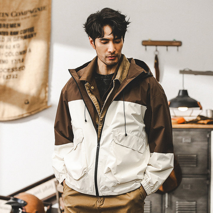 Rafael Colorblock Utility Jacket