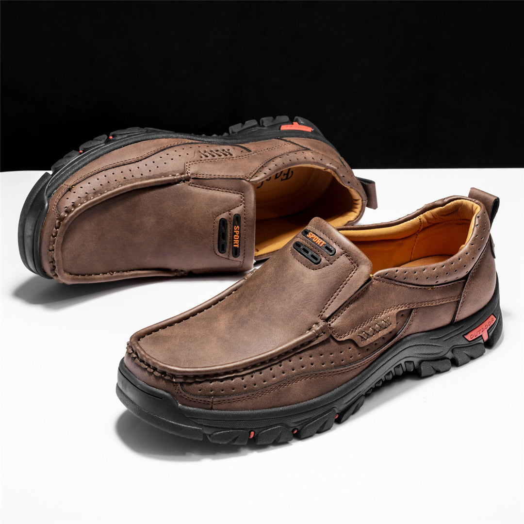Gael Perforated Trail Slip-Ons