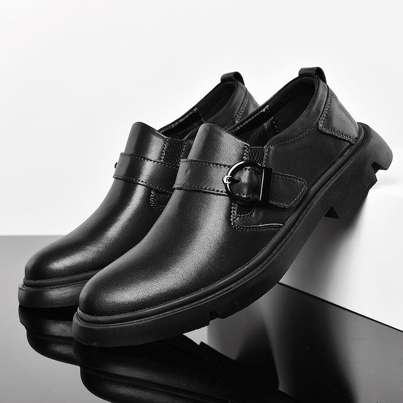 Vittorio Genuine Leather Monk Shoes