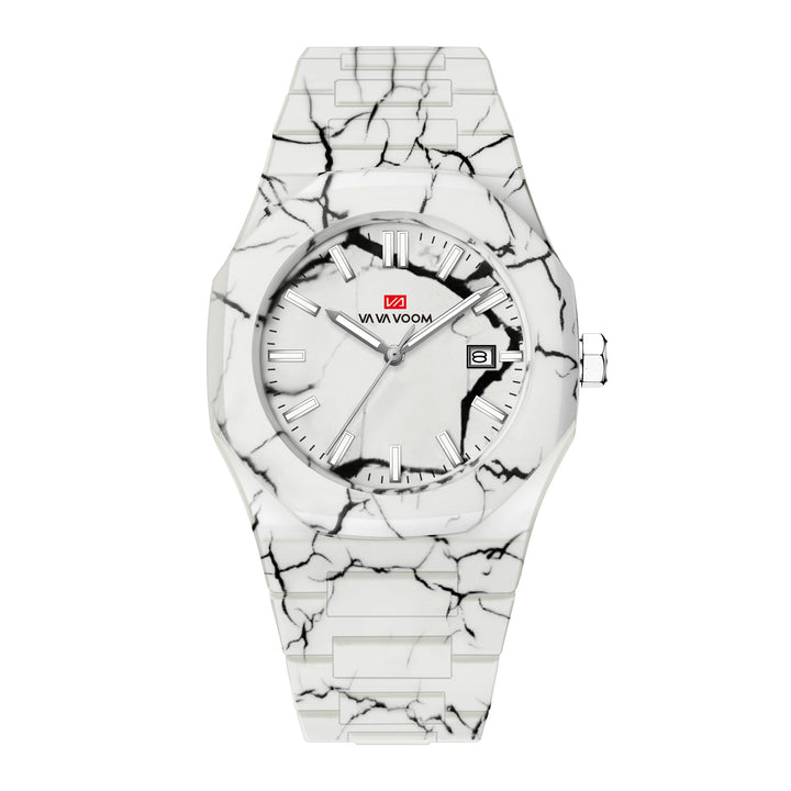 Marceau Marble Dial Watch