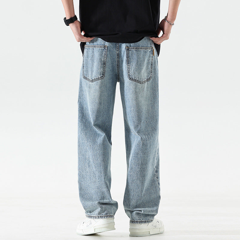 Luca Relaxed Cotton Jeans