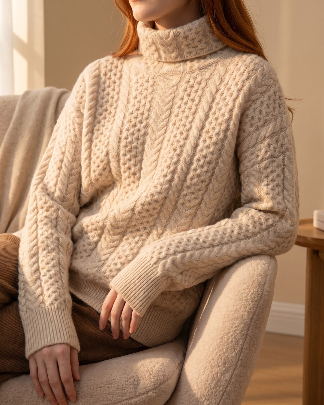 Aurora Knit Turtleneck Sweater