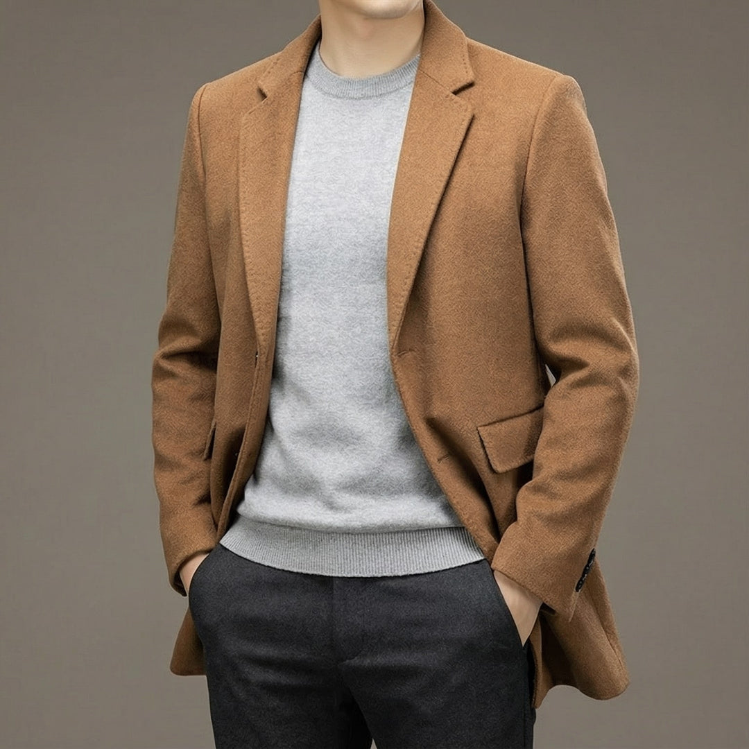 Marcello Cashmere Tailored Coat