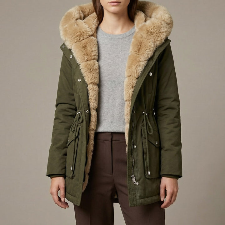 Bianca Hooded Lined Coat