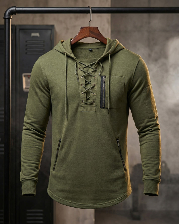 Dario Hooded Pullover