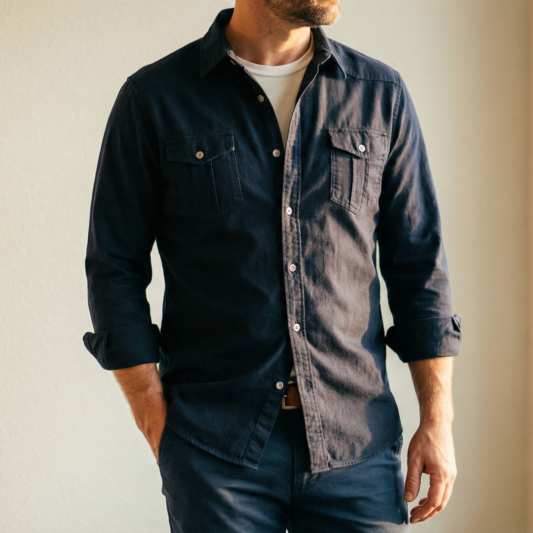 Sergio Cotton Utility Shirt