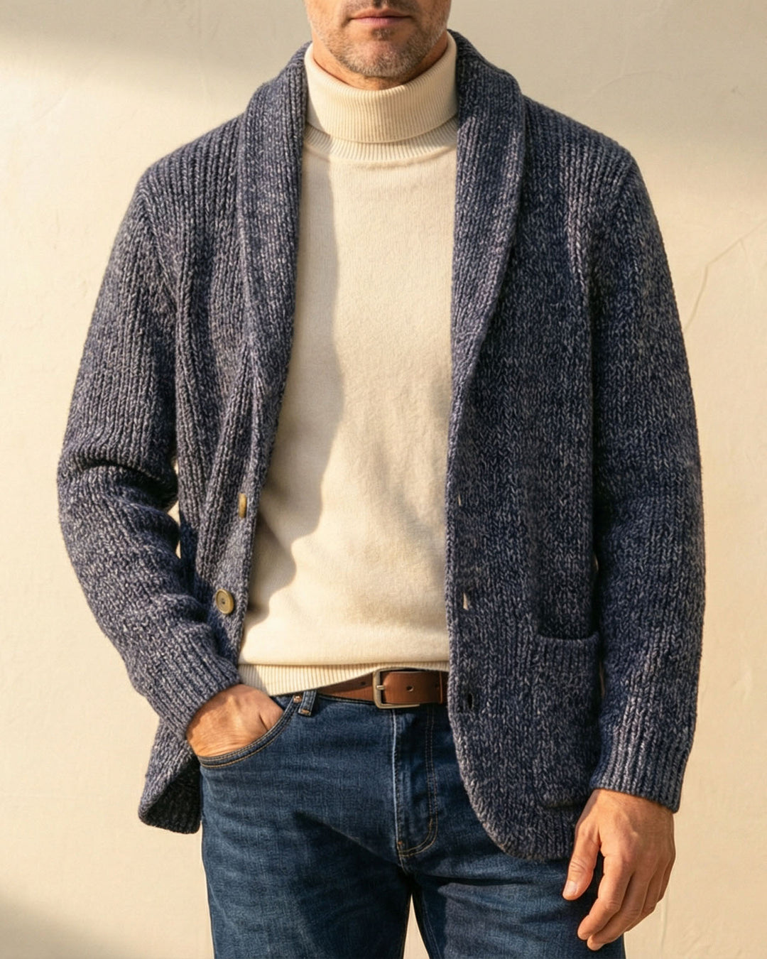 Arden Knit Shawl Cardigan