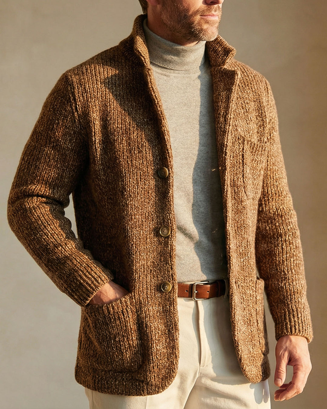 Arden Knit Shawl Cardigan
