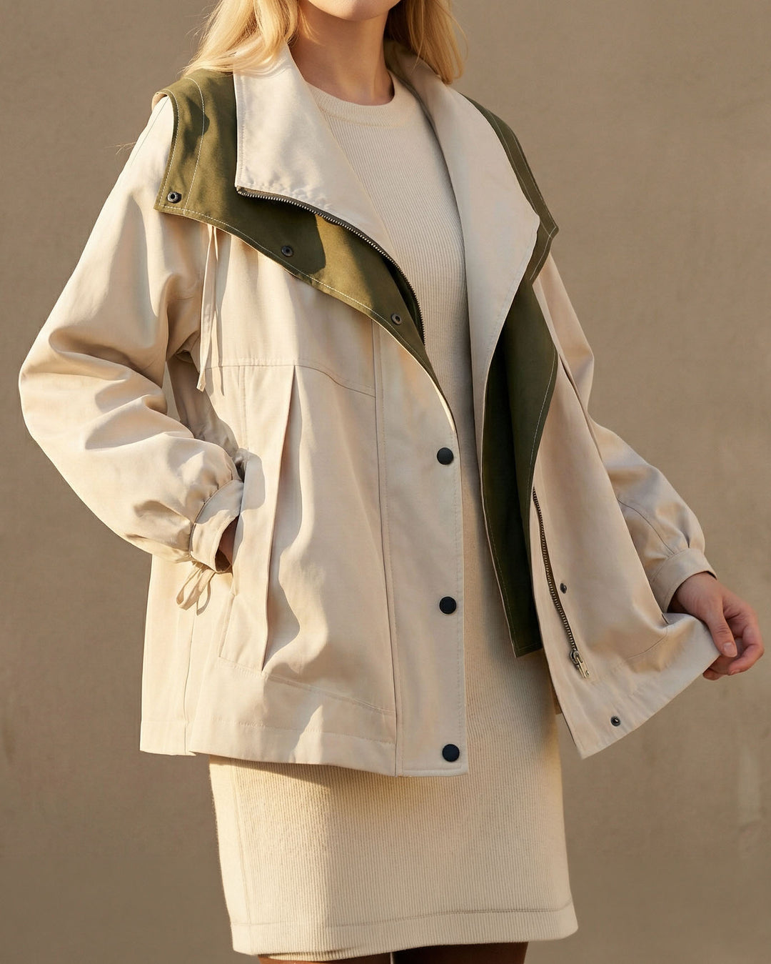 Giulia Woven Utility Jacket