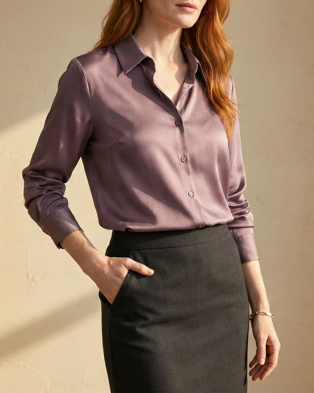 Rosie Satin Blouse