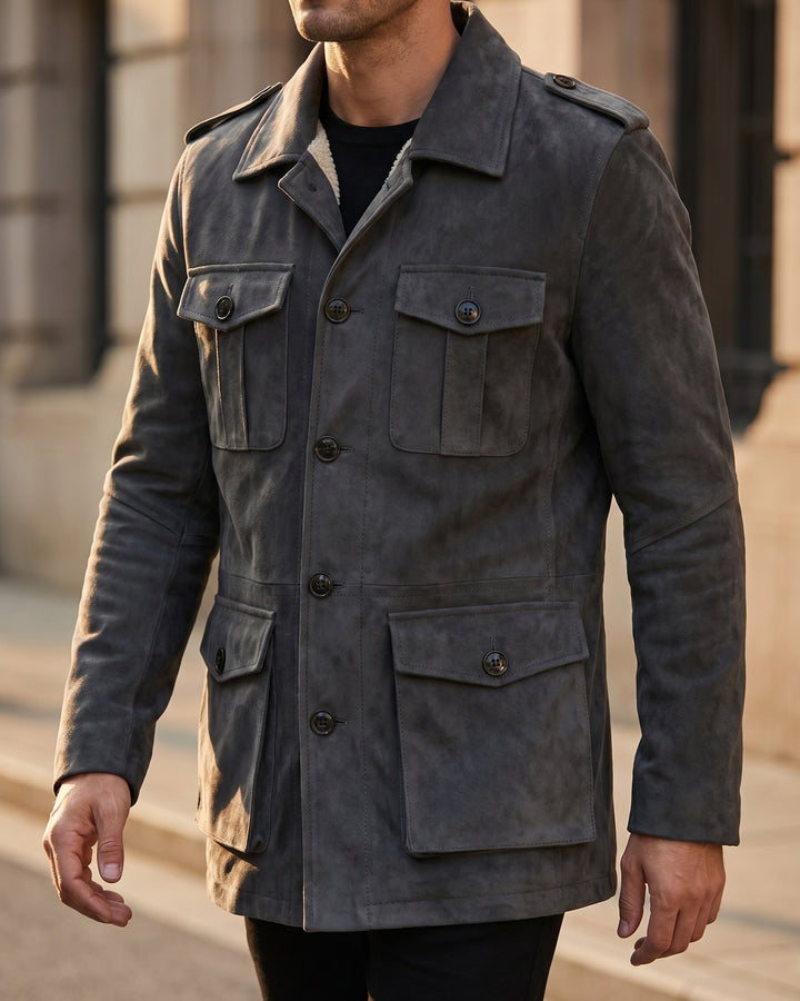 Elio Sherpa-Lined Field Jacket
