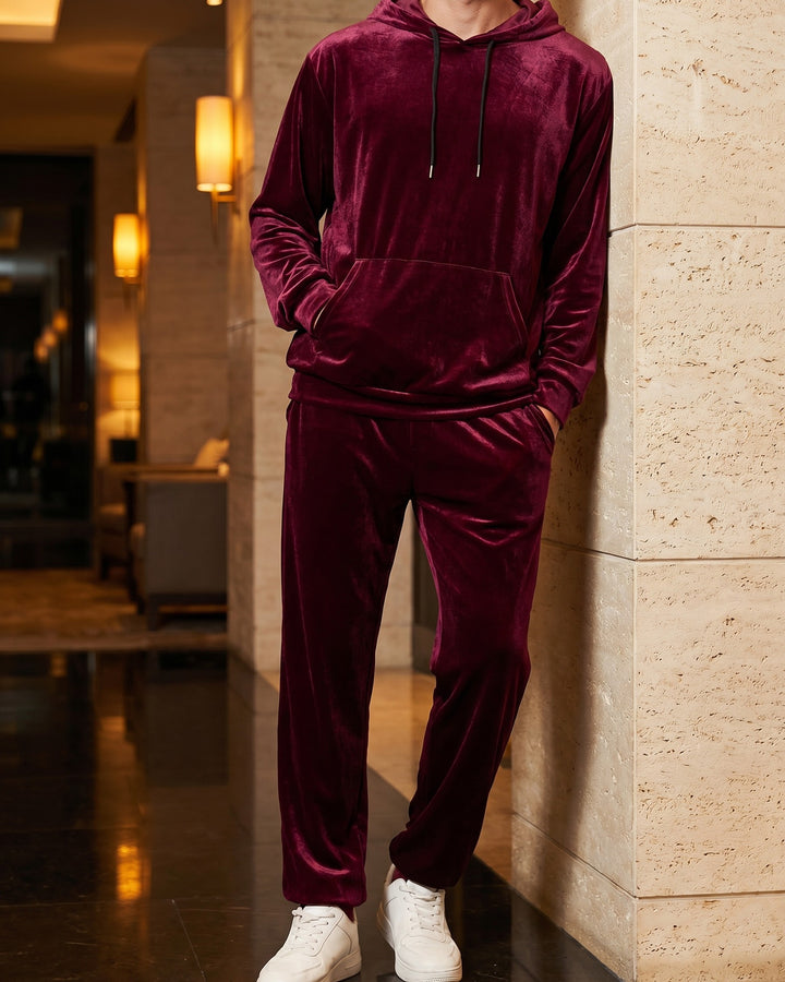 Renzo Velvet Tracksuit Set