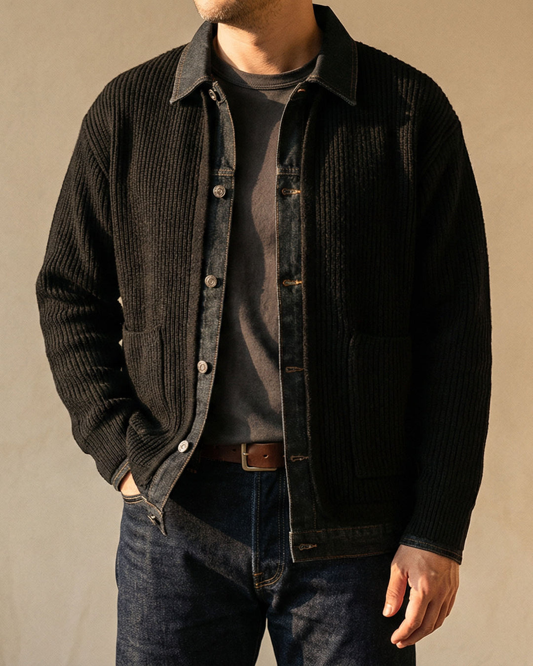 Federico Layered Knit Jacket