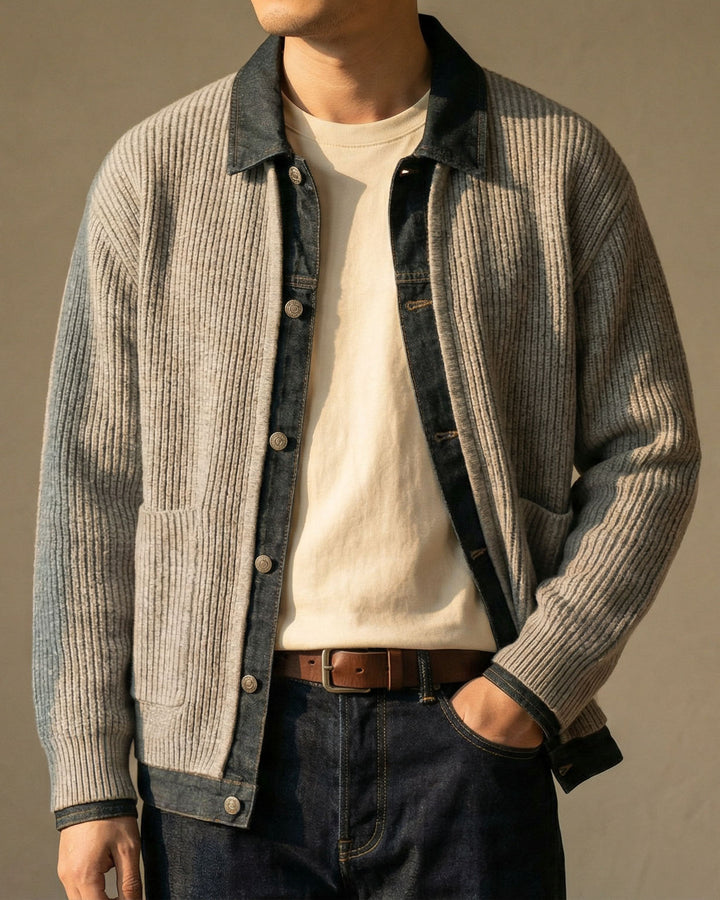 Federico Layered Knit Jacket