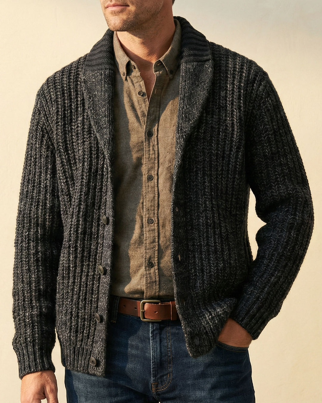 Stefano Wool-Blend Cardigan