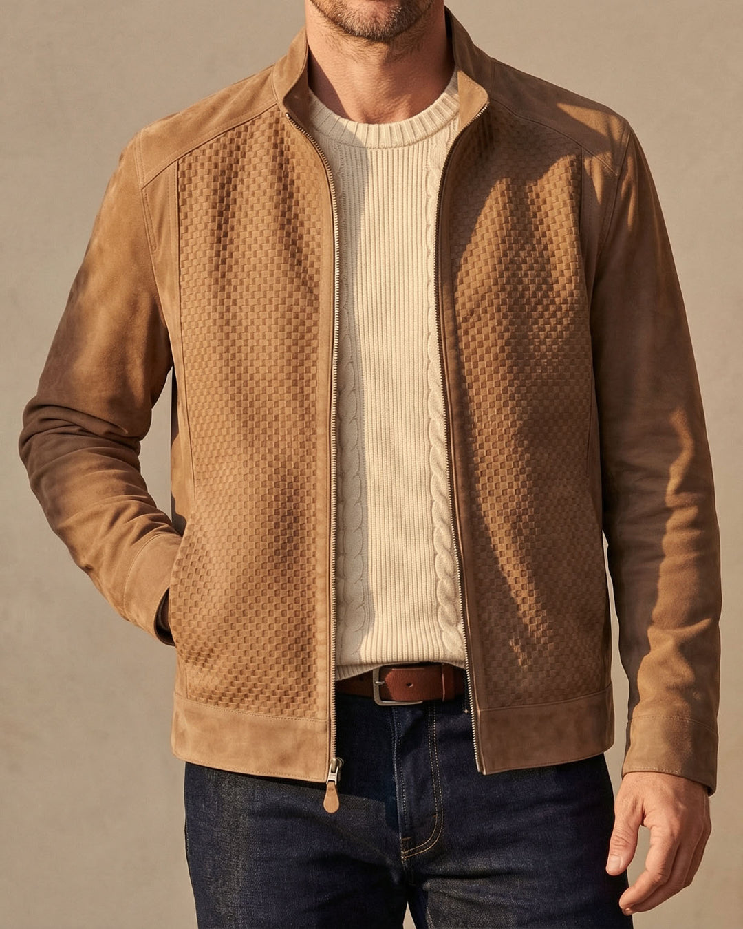 Rodolfo Faux Leather Jacket