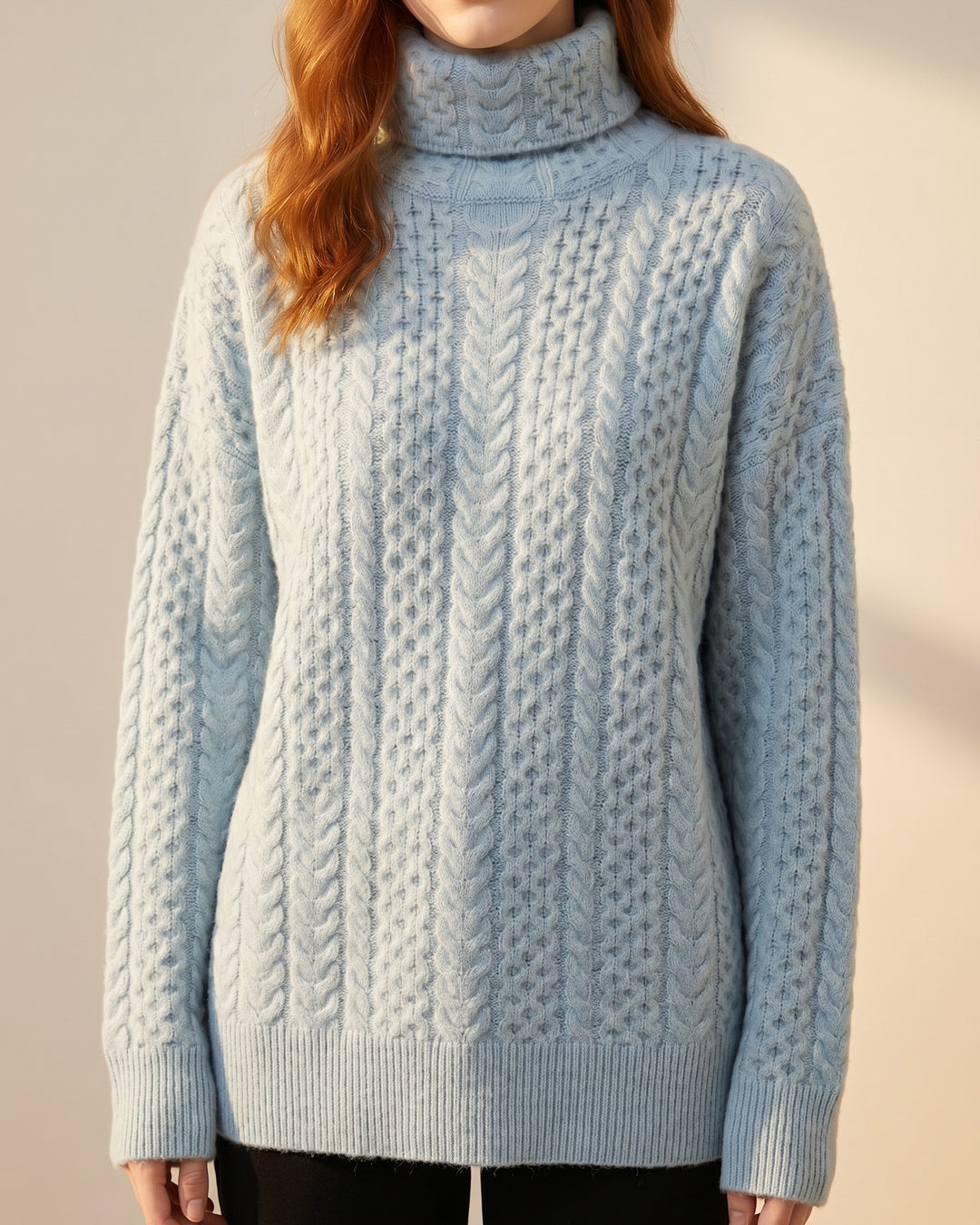 Aurora Knit Turtleneck Sweater