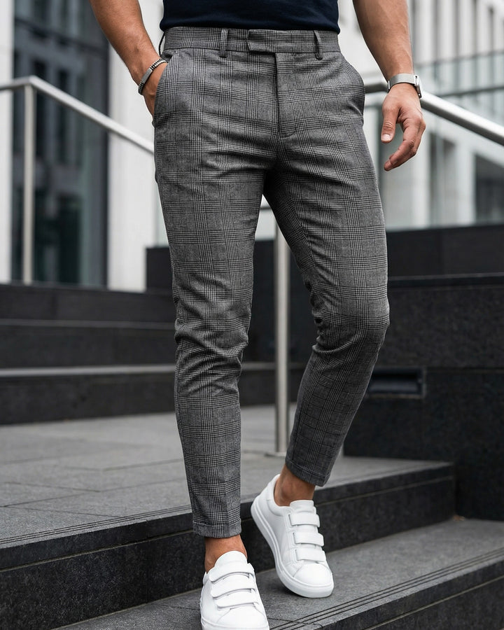 Dario Plaid Trousers