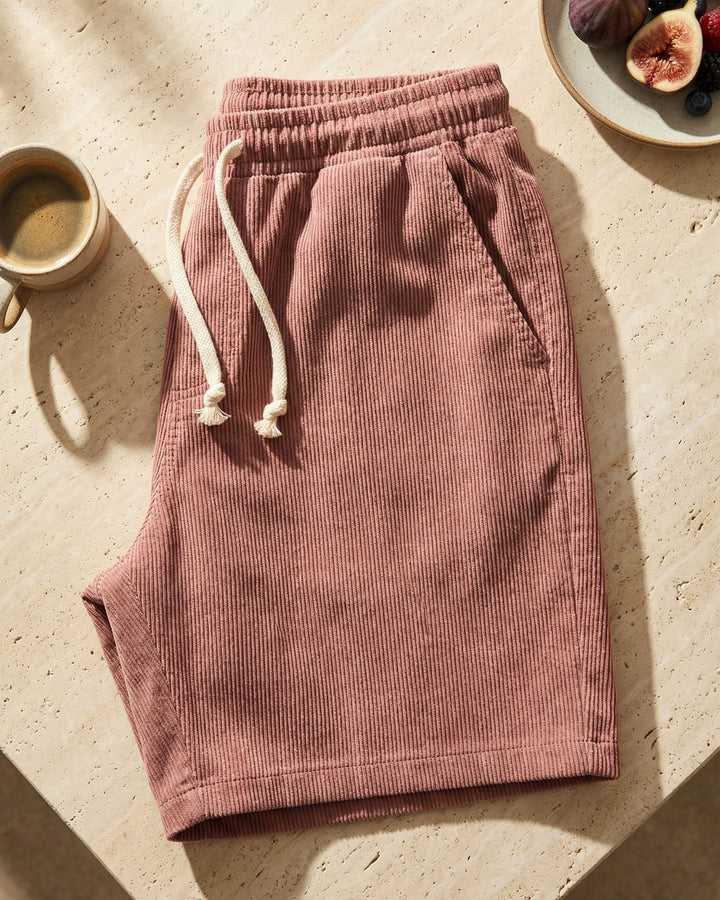 Federico Corduroy Drawstring Shorts