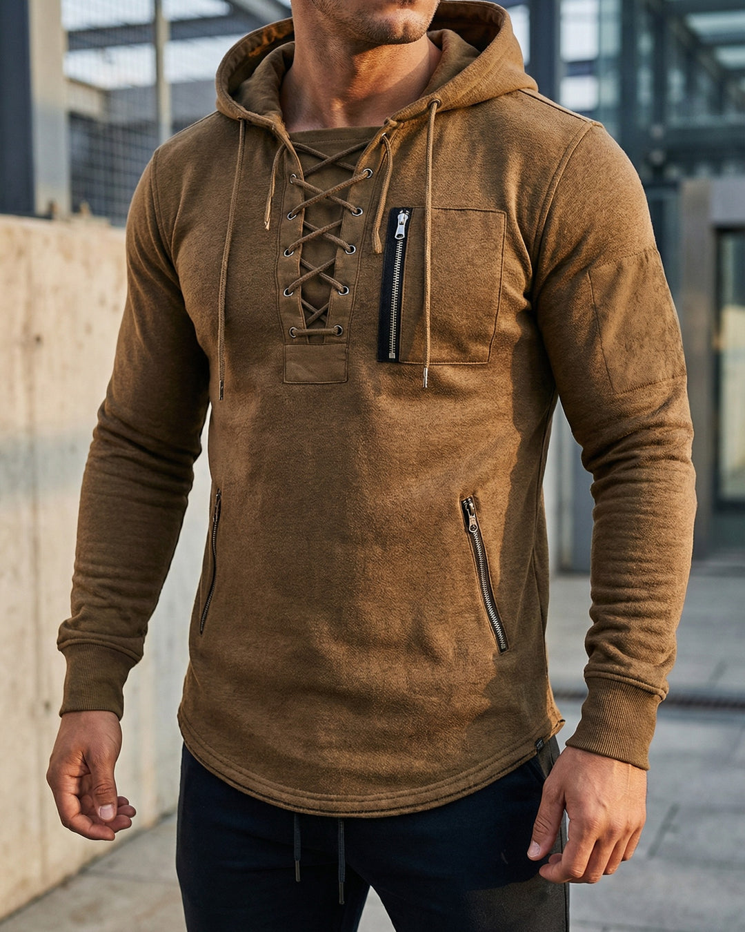 Dario Hooded Pullover