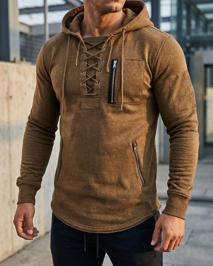 Dario Hooded Pullover