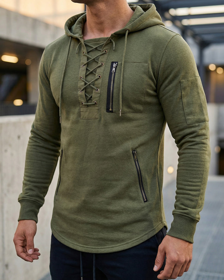 Dario Hooded Pullover