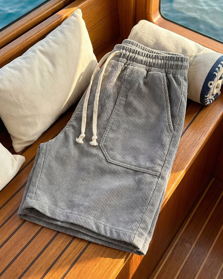 Federico Corduroy Drawstring Shorts