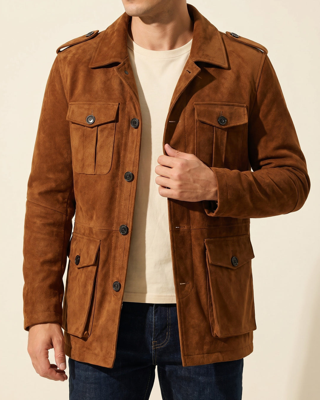 Elio Sherpa-Lined Field Jacket