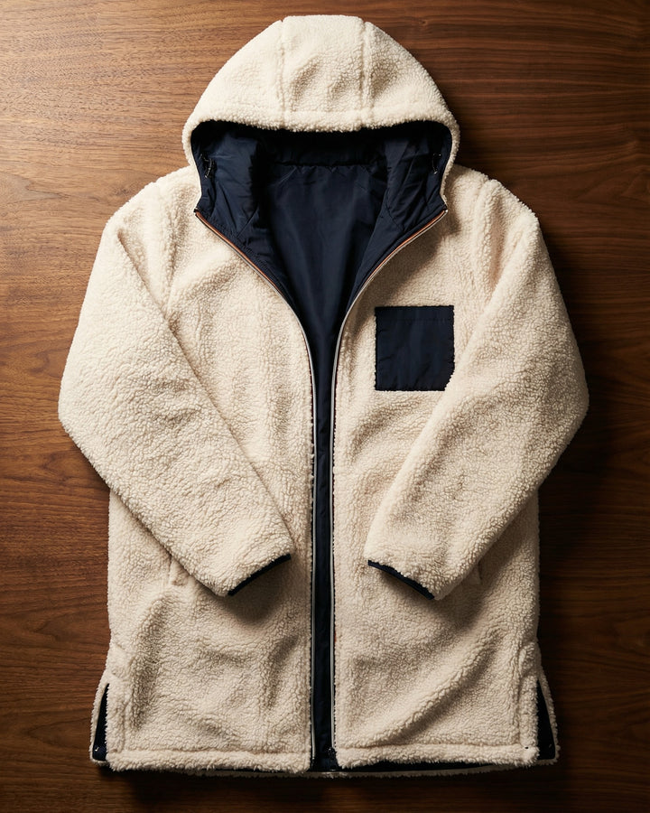 Bernardo Reversible Hooded Coat