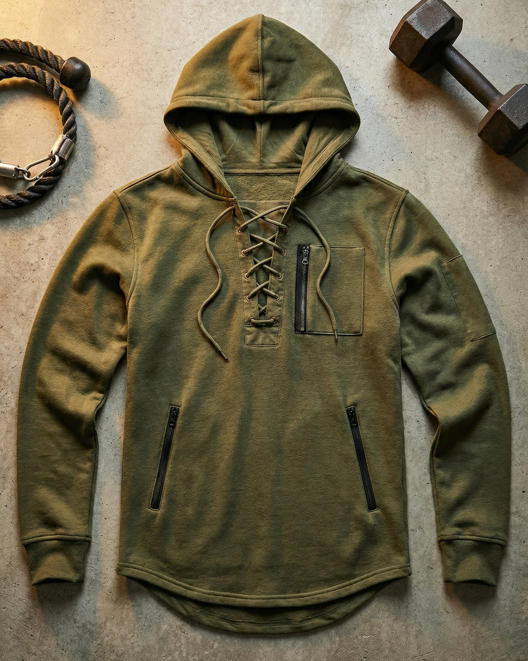 Dario Hooded Pullover