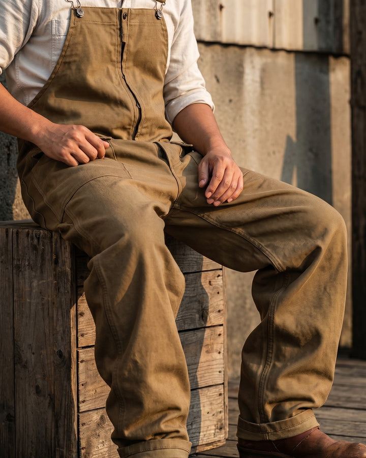 Vincenzo Cotton Overalls