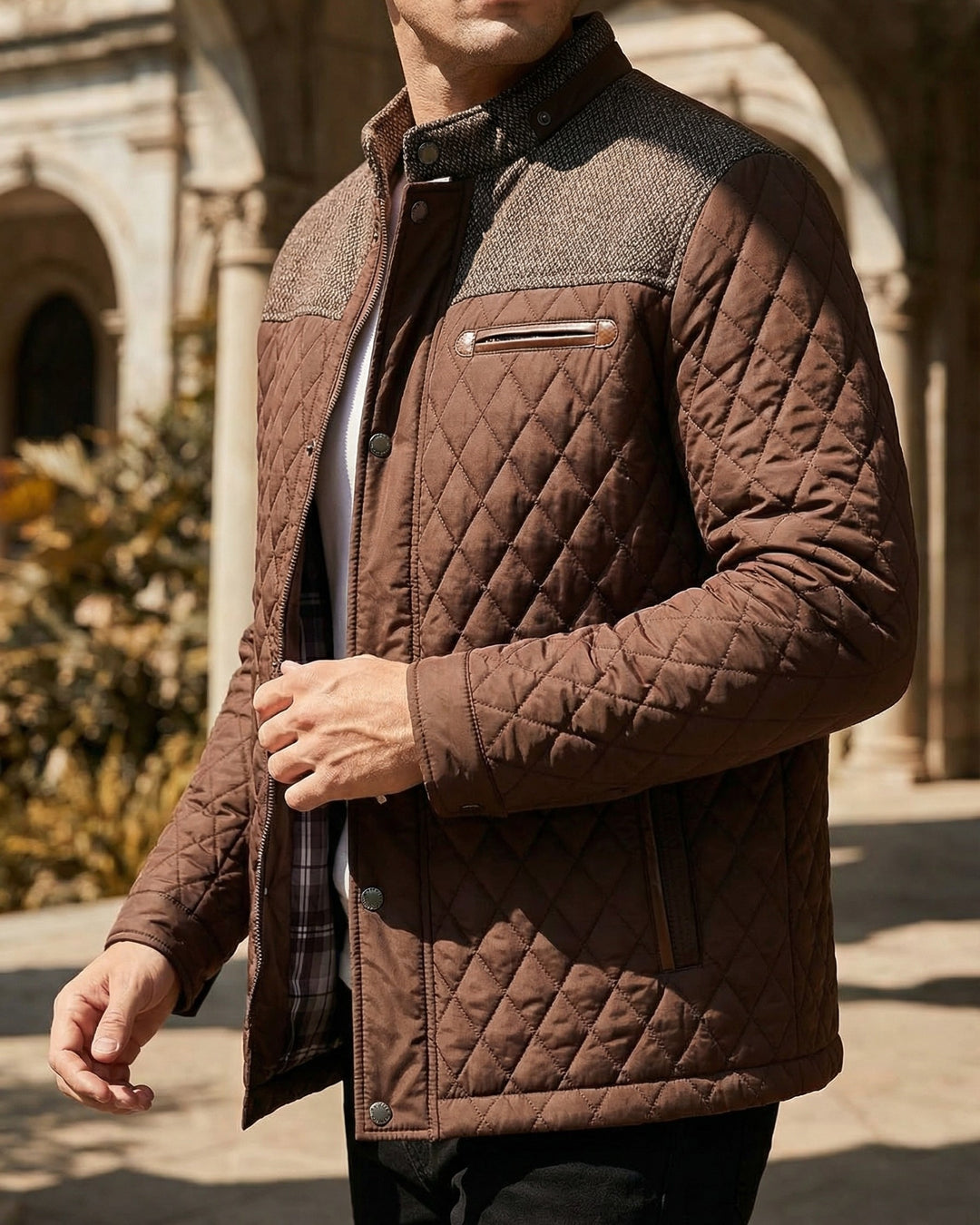 Bernardo Quilted Jacket
