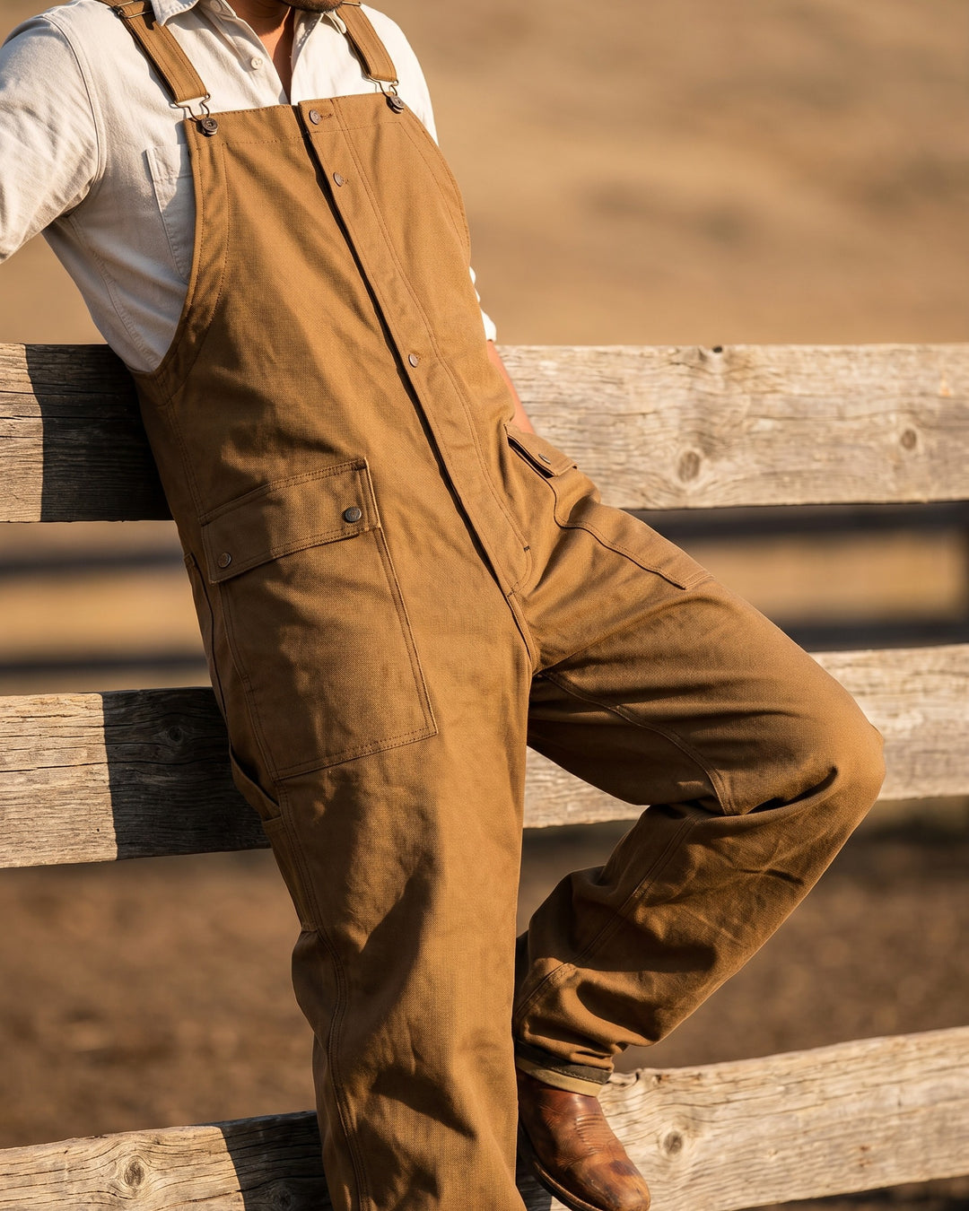 Vincenzo Cotton Overalls