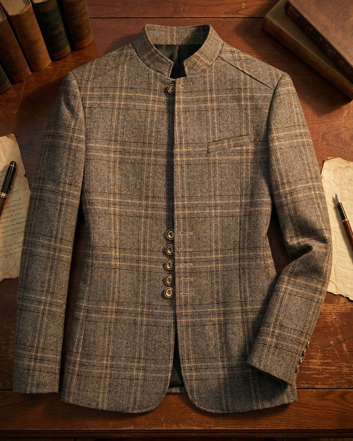 Vittorio Stand-Collar Jacket