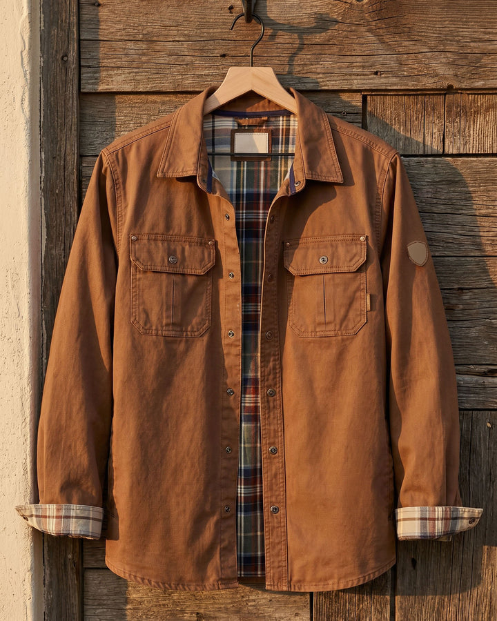 Julio Flannel-Lined Shirt Jacket