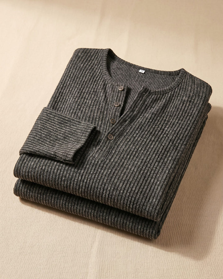 Bernardo Ribbed Henley